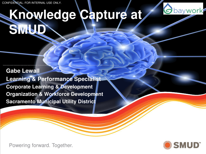 knowledge capture at smud