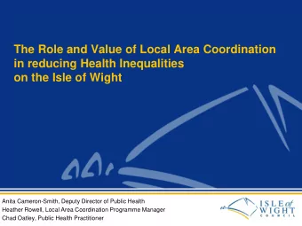 National Context  To create an enabling society  that maximises individual and There is