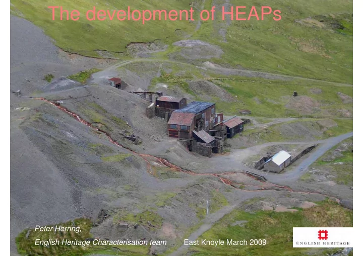 the development of heaps
