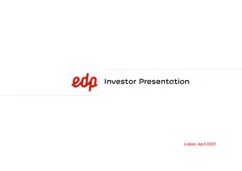 Investor Presentation     Disclaimer  This