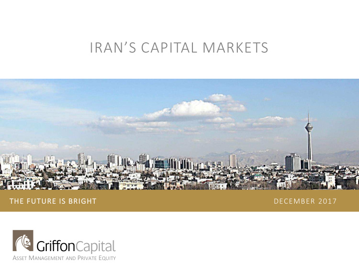 iran s capital markets