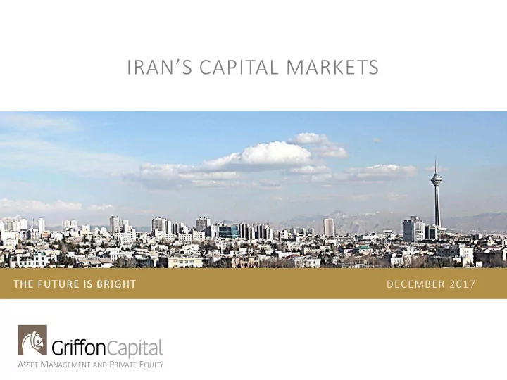 iran s capital markets