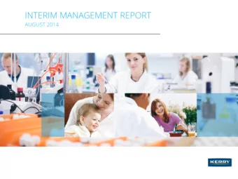 DISCLAIMER: FORWARD LOOKING STATEMENTS  This presentation/announcement may contain forward looking