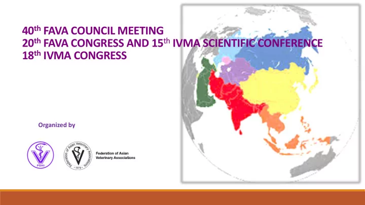 18 th ivma congress