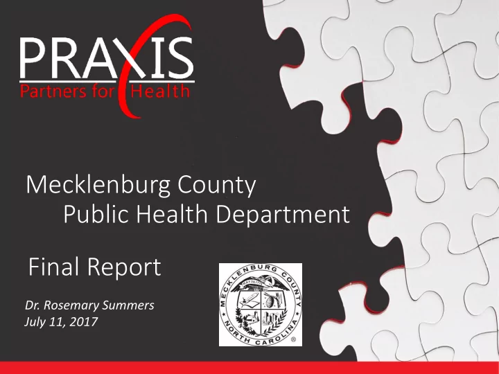 final report