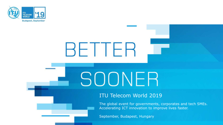 itu telecom world 2019