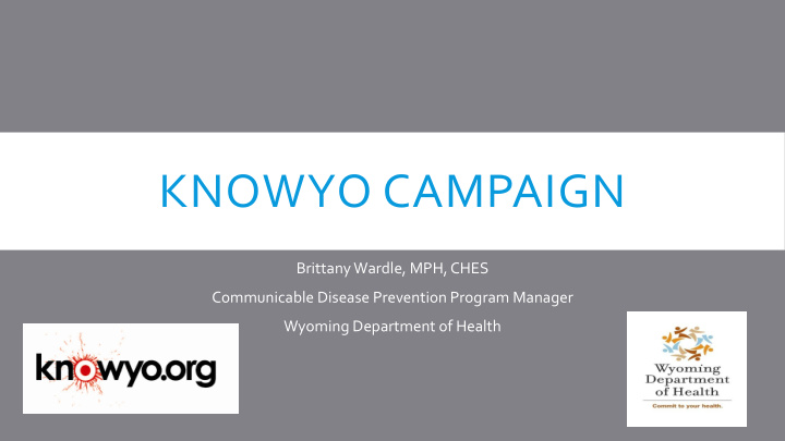 knowyo campaign