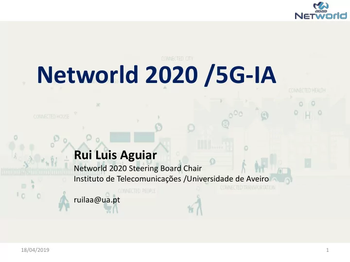 networld 2020 5g ia