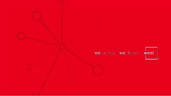 Unified Communications  from West  We Connect. We Deliver.  Transforming the way your business