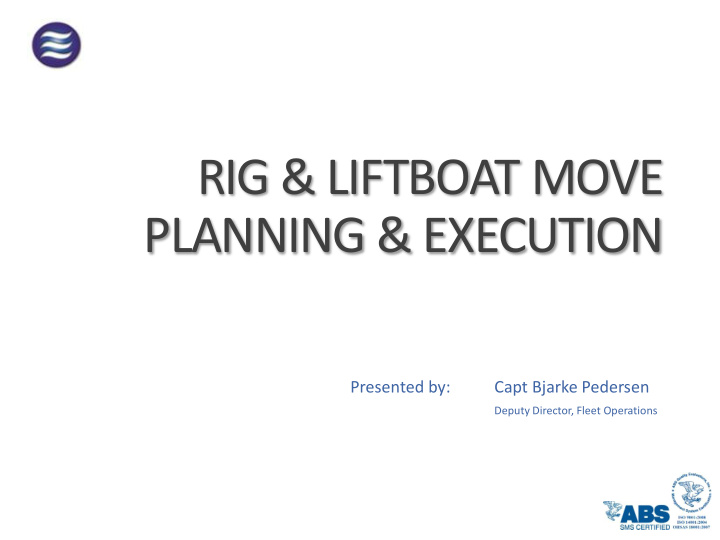 rig liftboat move