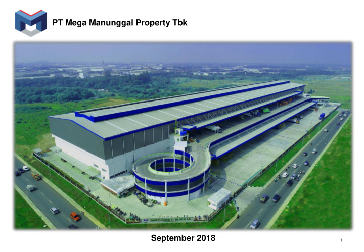 pt mega manunggal property tbk september 2018