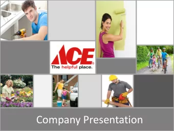 Company Presentation  30 Juni 2018  This document is being furnished to you solely for your