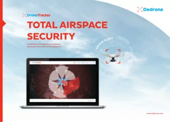 TOTAL AIRSPACE  SECURITY  DroneTracker is the complete drone detection  and counter-drone platform