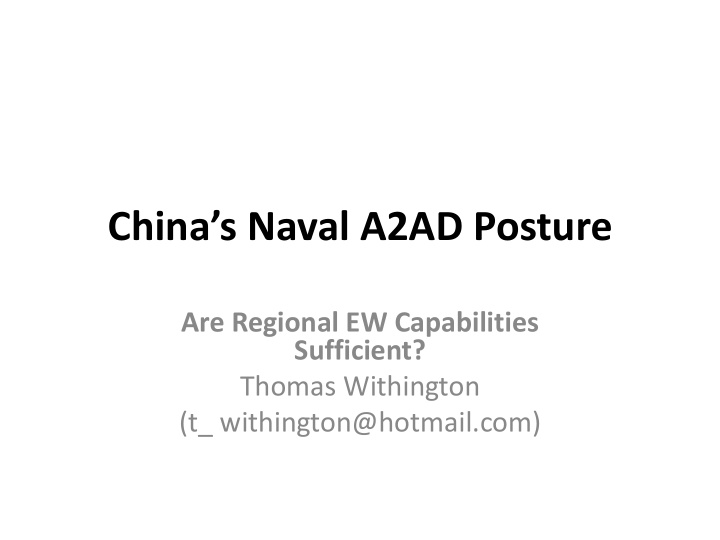 china s naval a2ad posture