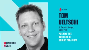 Reversing 2020 - YARA Summit | Pushing the Barriers of Unique YARA Uses | Tom Ueltschi |