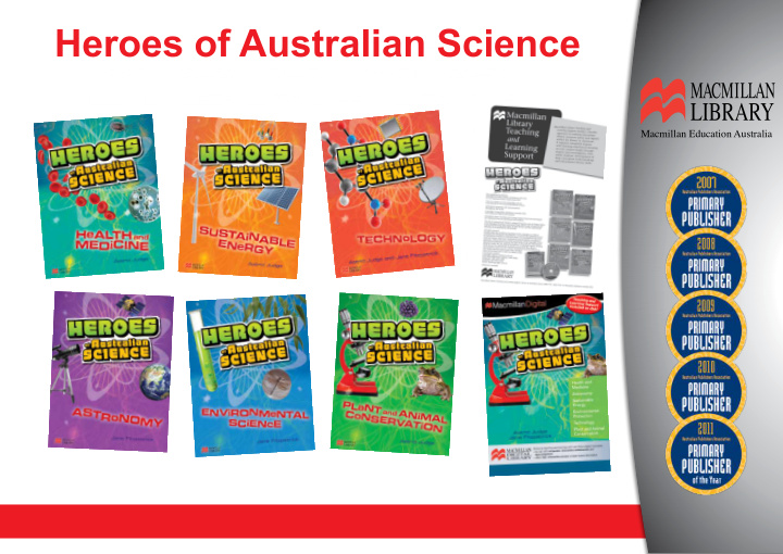 heroes of australian science