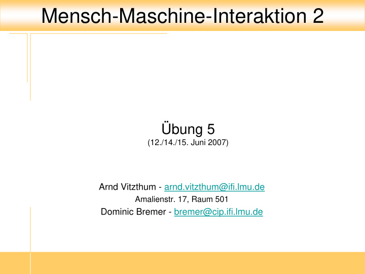 mensch maschine interaktion 2