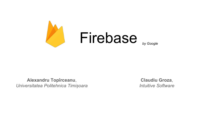 firebase