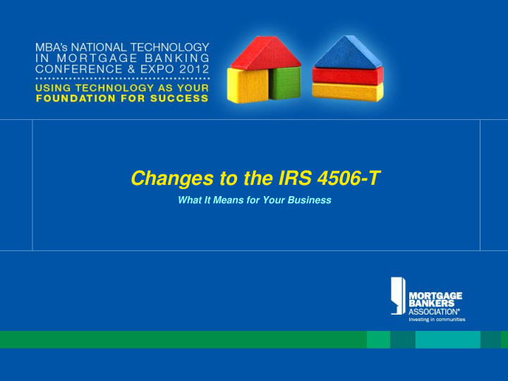 changes to the irs 4506 t
