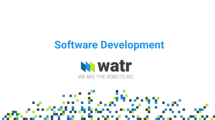 software development about us