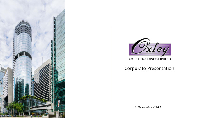 corporate presentation