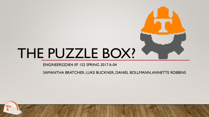 the puzzle box