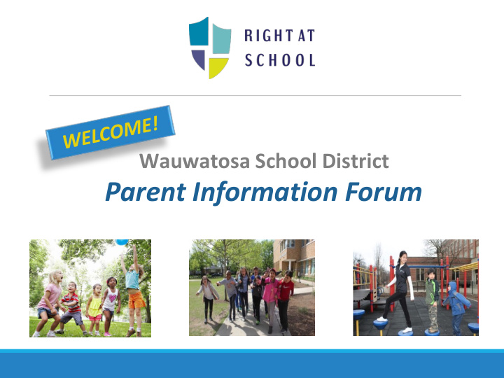 parent information forum tonight s forum