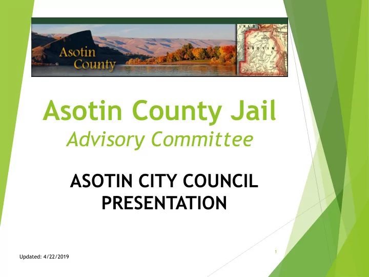 asotin county jail