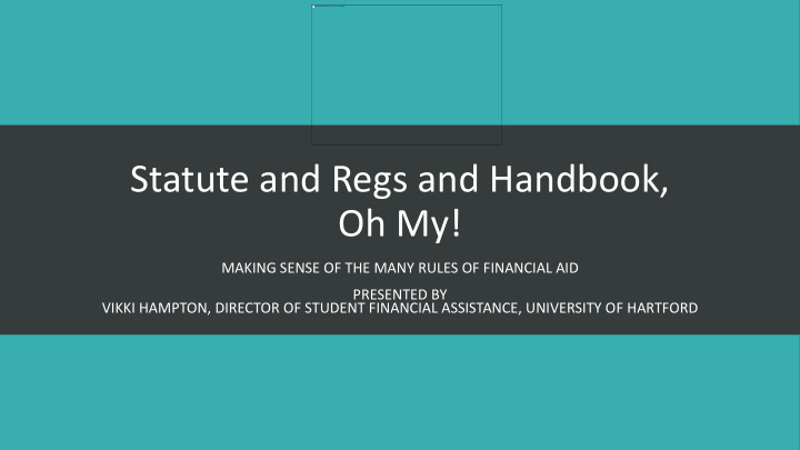 statute and regs and handbook