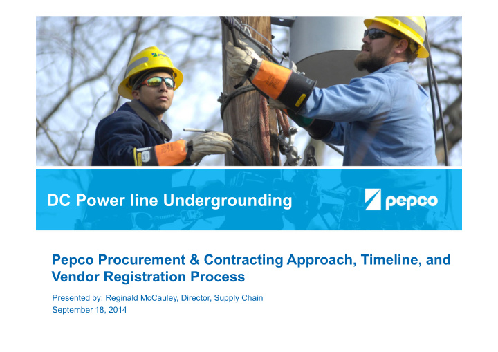 dc power line undergrounding