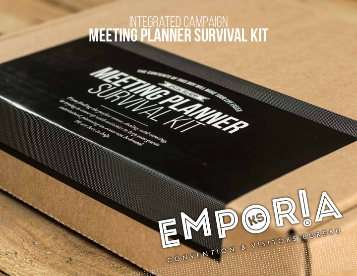 meeting planner survival kit the box