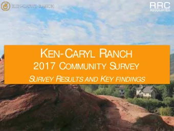 P  ARTICIP  ATION IN E XIS TING K EN -C AR YL R ANCH  F ACILITIES , AMENITIES , AND S  ERVICES O