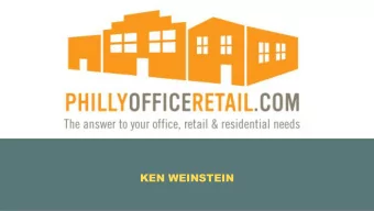 KEN WEINSTEIN  Impactful Projects:  A Sampling  Allens Lane Train Station  Allens Lane Train