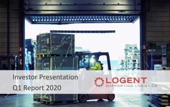 Investor Presentation  Q1 Report 2020  2020-05-26  SIDFOT  1  Todays presenter  Mats Steen  Sara