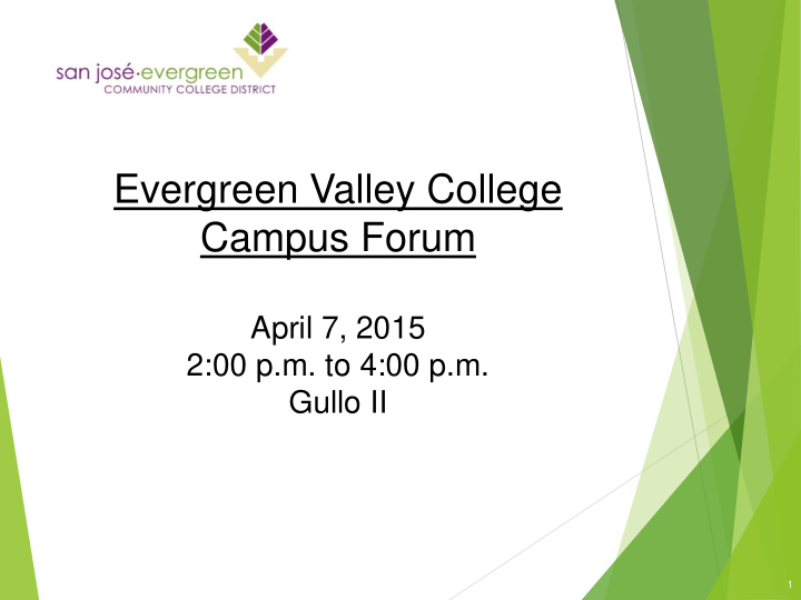 evergreen valley college