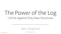 the power of the log lsm append only data structures
