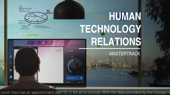 human technology relations