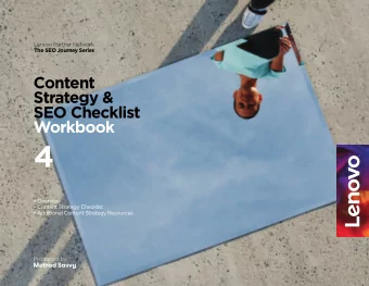 4   Overview   Content Strategy Checklist   Additional Content Strategy Resources Produced