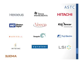 Advanced Storage  Technology  Consortium  Launch Event  January 31  February 1 2011  ASTC