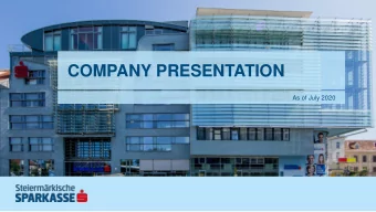 COMPANY PRESENTATION  As of July 2020  MILESTONES IN OUR HISTORY  2  OUR OWNER STRUCTURE