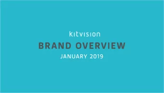 #CaptureYourJourney  At Kitvision we want to help you capture your journey. Our number one goal is