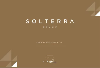 Y O U R  P L A C E  Y O U R  L I F E  b r o u g h t  t o  y ou b y  RESIDENCES  SUITES  0 2