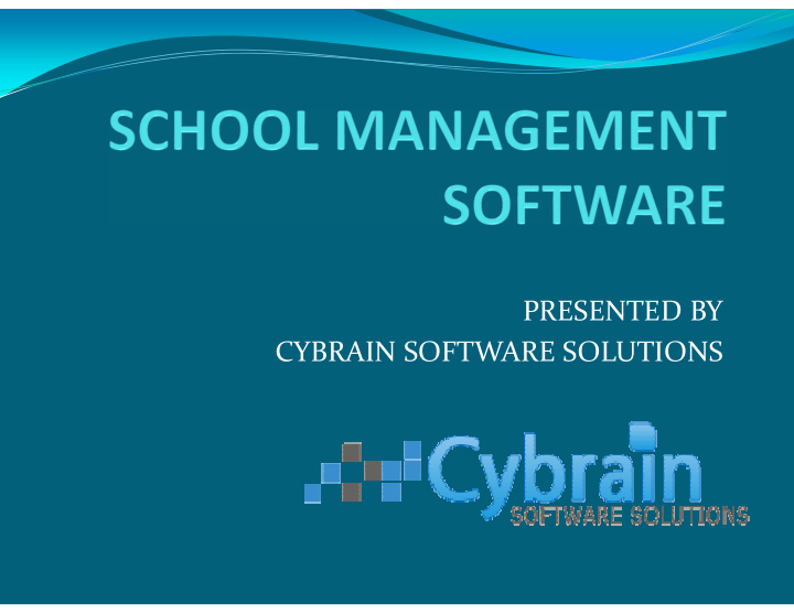 presented by cybrain software solutions about us