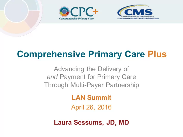 comprehensive primary care plus