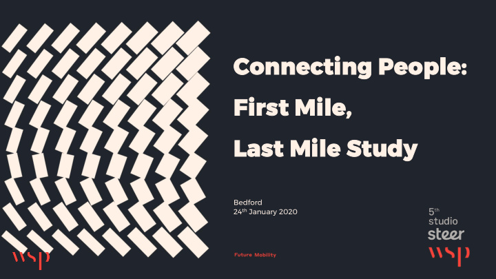 connecting people first mile