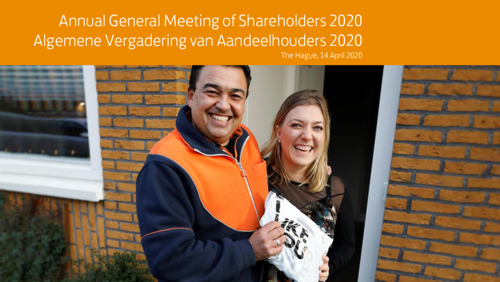 annual general meeting of shareholders 2020 algemene
