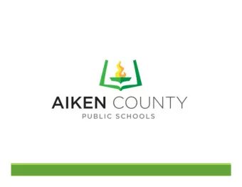 AIKEN COUNTY PUBLIC SCHOOLS  Back-to-School  7.7.2020  Back-to-School (B2S)Planning  A task