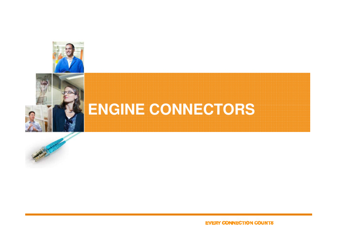 engine connectors 45 years of experience