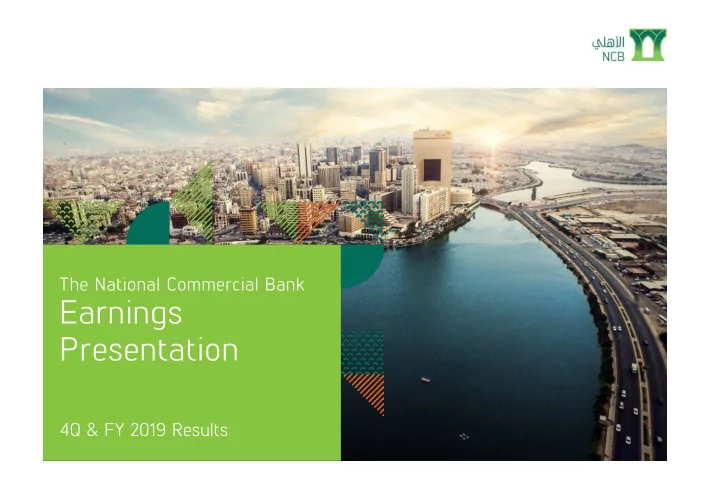 earnings presentation