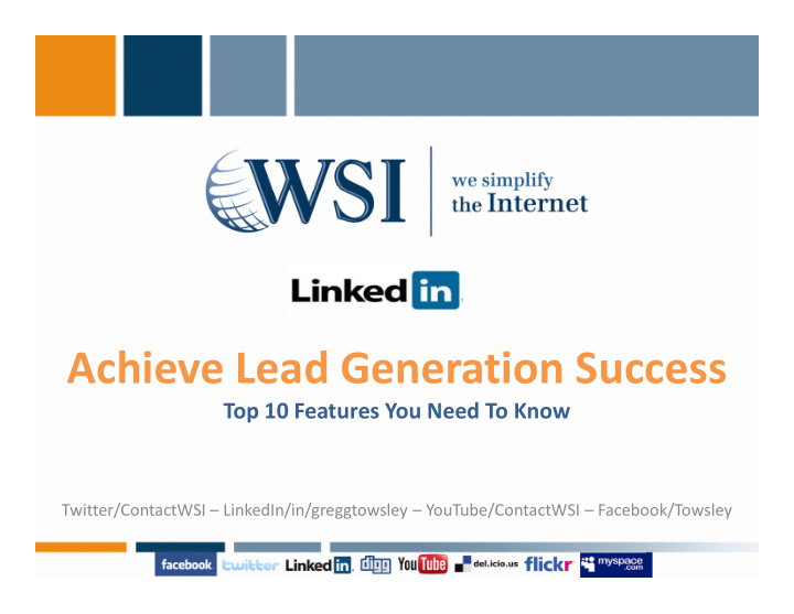 achieve lead generation success